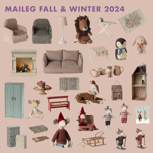 Maileg fall winter 2024 = Maileg. höst- och vinterkollektion 2024