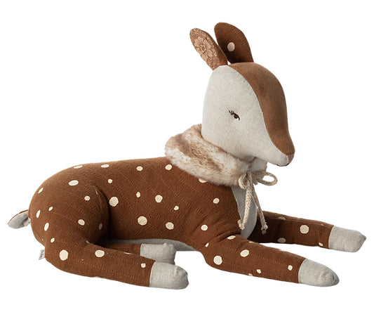 Maileg – Bambi cosy off-white gosedjur