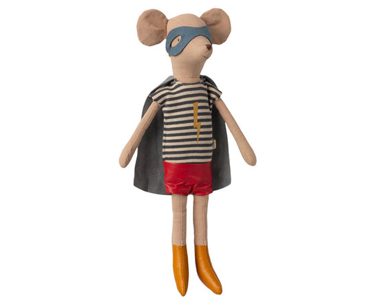 Maileg – Superhero mouse, size maxi girl