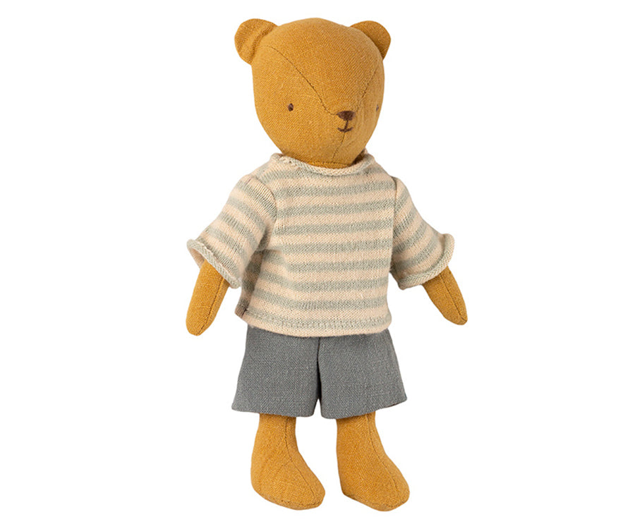 Maileg – T-shirt och shorts till teddy junior, kläder för björn nalle